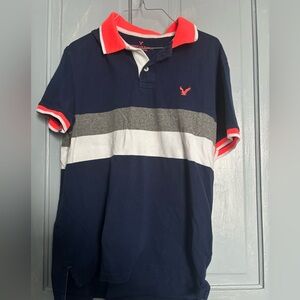Vintage Men’s American Eagle Polo Preppy
Shirt size L